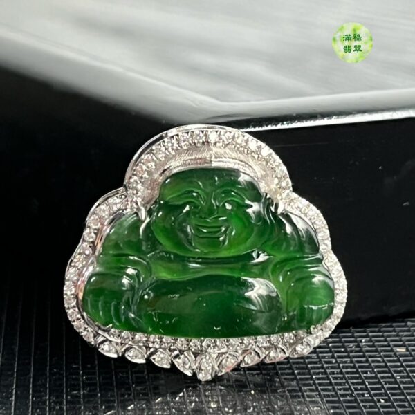 翡翠,玉器,翡翠玉器,玉佛,佛公,A貨玉,玉,玉吊墜,彌勒佛,香港翡翠,A貨翡翠,翡翠鑑定證,
