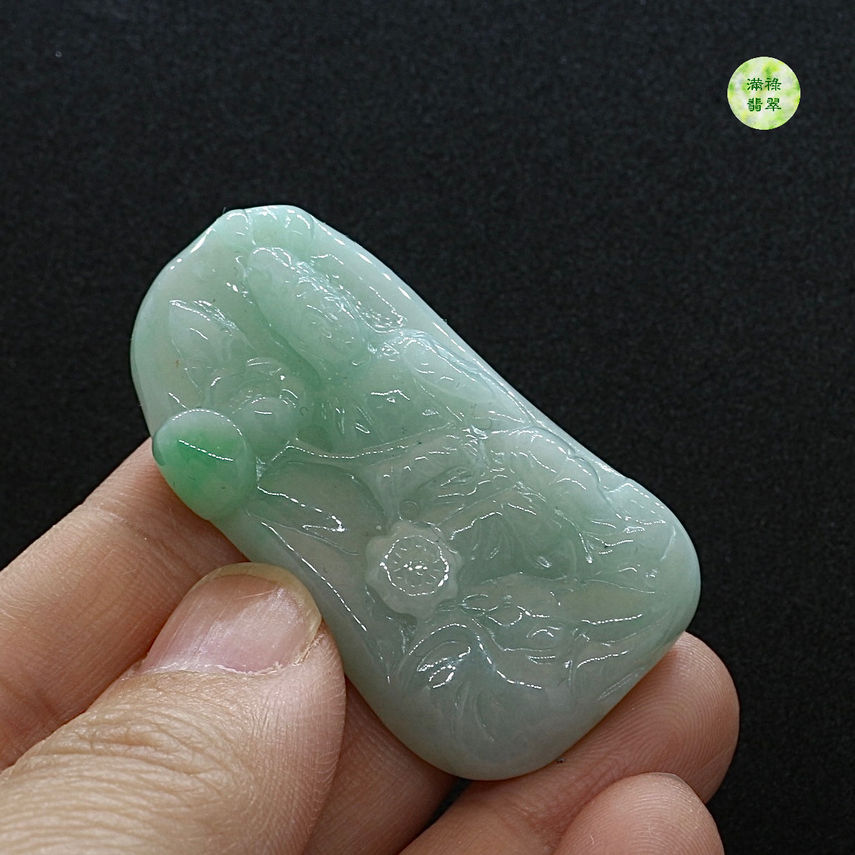 翡翠玉器A貨玉普賢菩薩翡翠玉吊墜 生肖龍蛇守護神 6 翡翠玉器A貨玉普賢菩薩翡翠玉吊墜 生肖龍蛇守護神 - Image 6