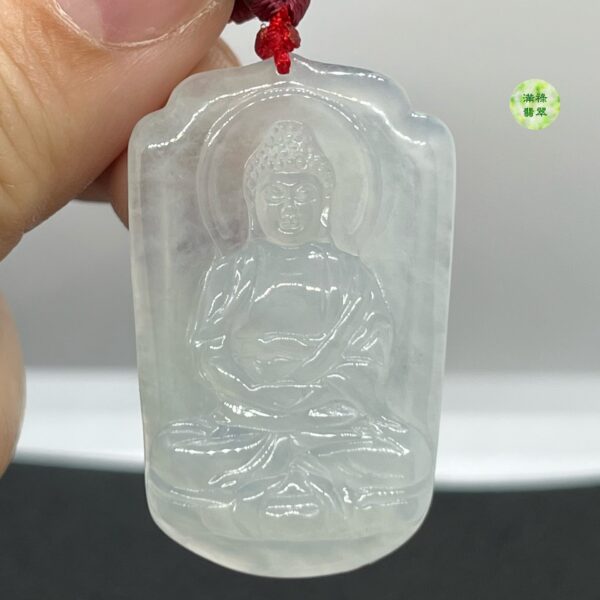翡翠A貨玉器玉佛祖大日如來釋迦牟尼翡翠吊墜 可以讓自己的內心 充滿安寧 暗示自己不再那麼急功近利