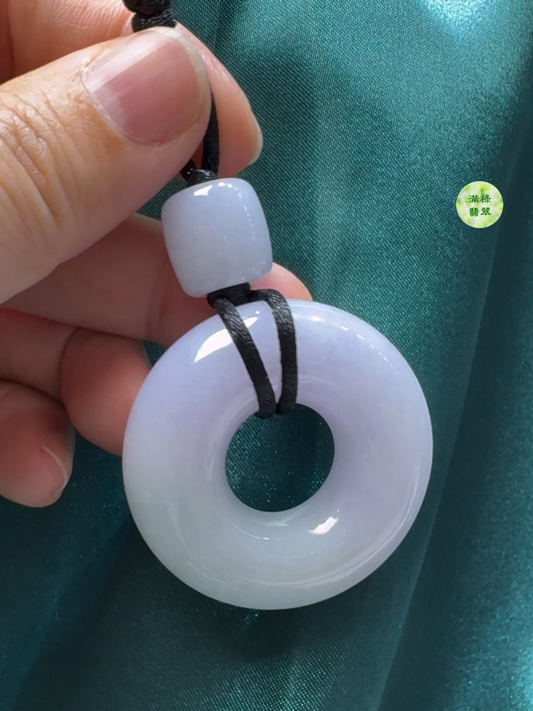 翡翠A貨玉器春彩平安環 直徑42mm厚度13mm 8 翡翠A貨玉器春彩平安環 直徑42mm厚度13mm - Image 8