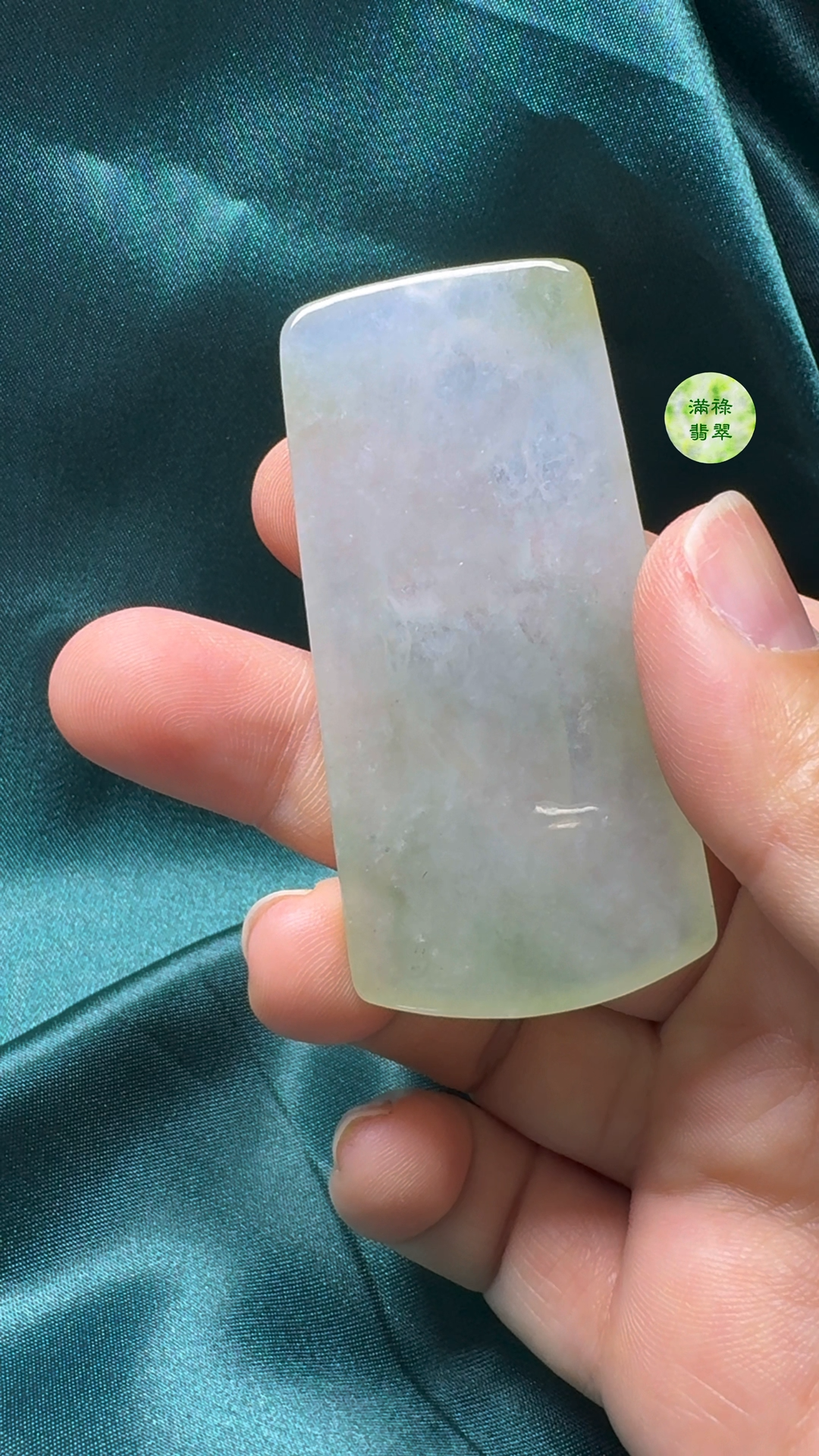 翡翠A貨玉器優雅女翡翠吊墜 尺寸64-30-5mm 9 翡翠A貨玉器優雅女翡翠吊墜 尺寸64-30-5mm - Image 9