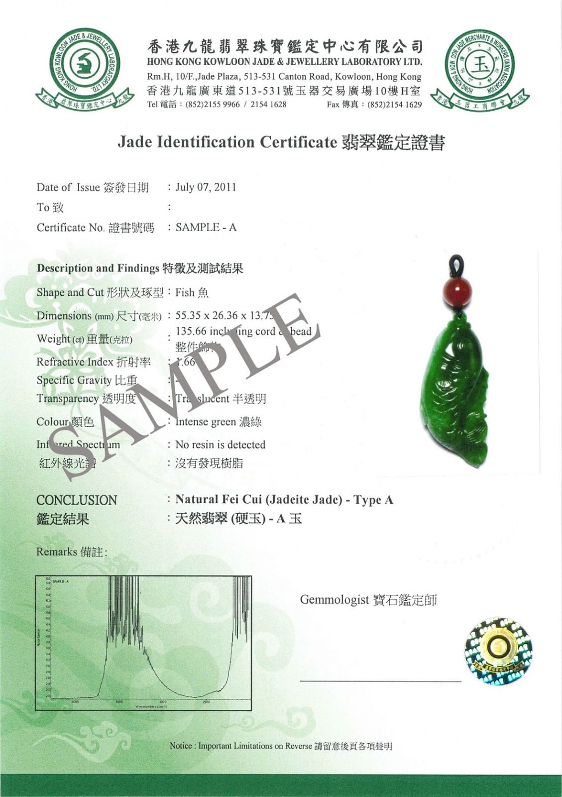 香港翡翠鑑定證書 增值服務 - 提升信心、確保品質 4 香港翡翠鑑定證書 增值服務 - 提升信心、確保品質 - Image 4