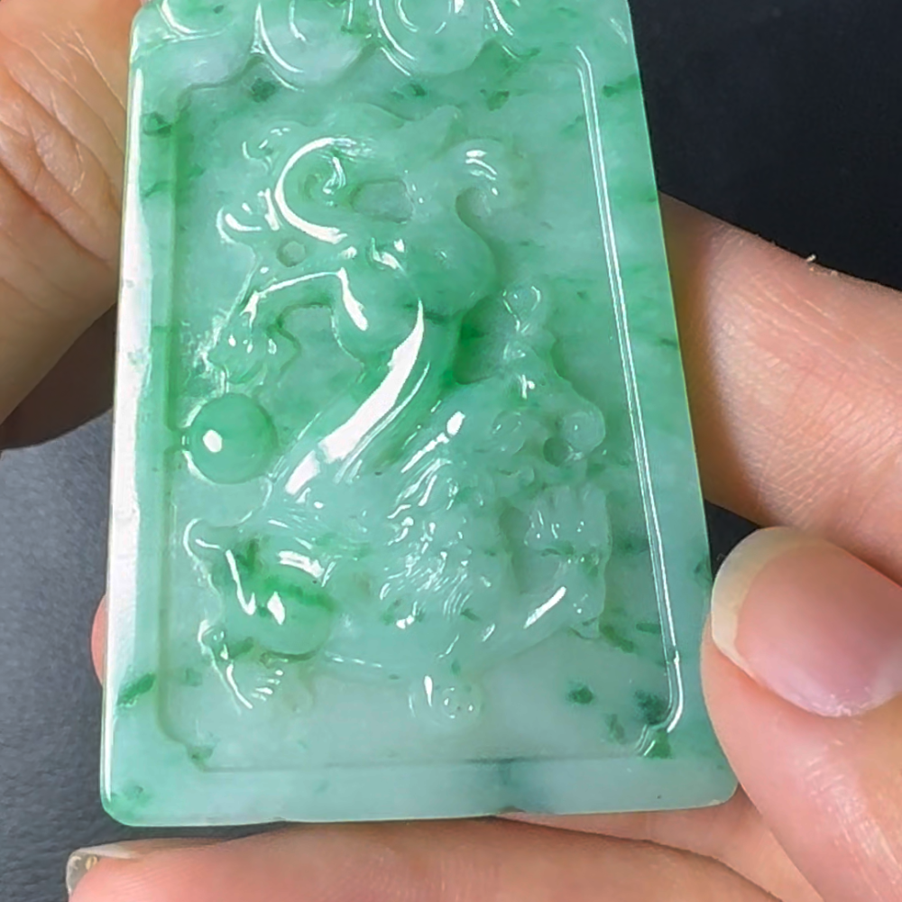 翡翠直播商品#38 - 翡龍牌吊墜