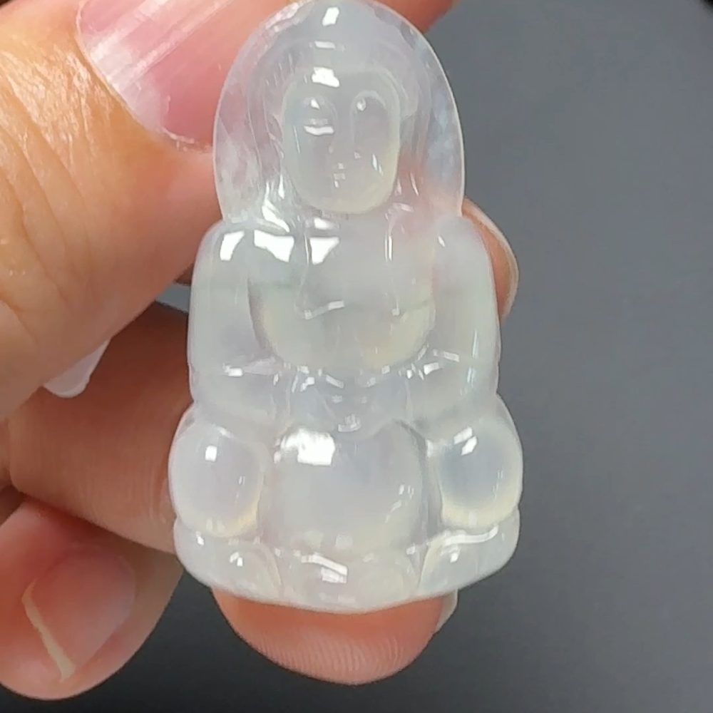 翡翠直播商品#127-觀音翡翠吊墜