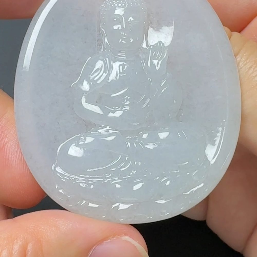 翡翠直播商品#134-阿彌陀佛翡翠吊墜