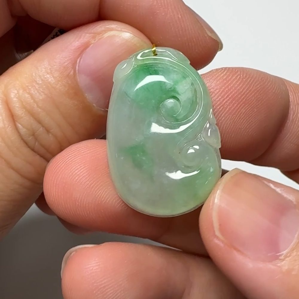 翡翠直播商品#135-小如意翡翠吊墜