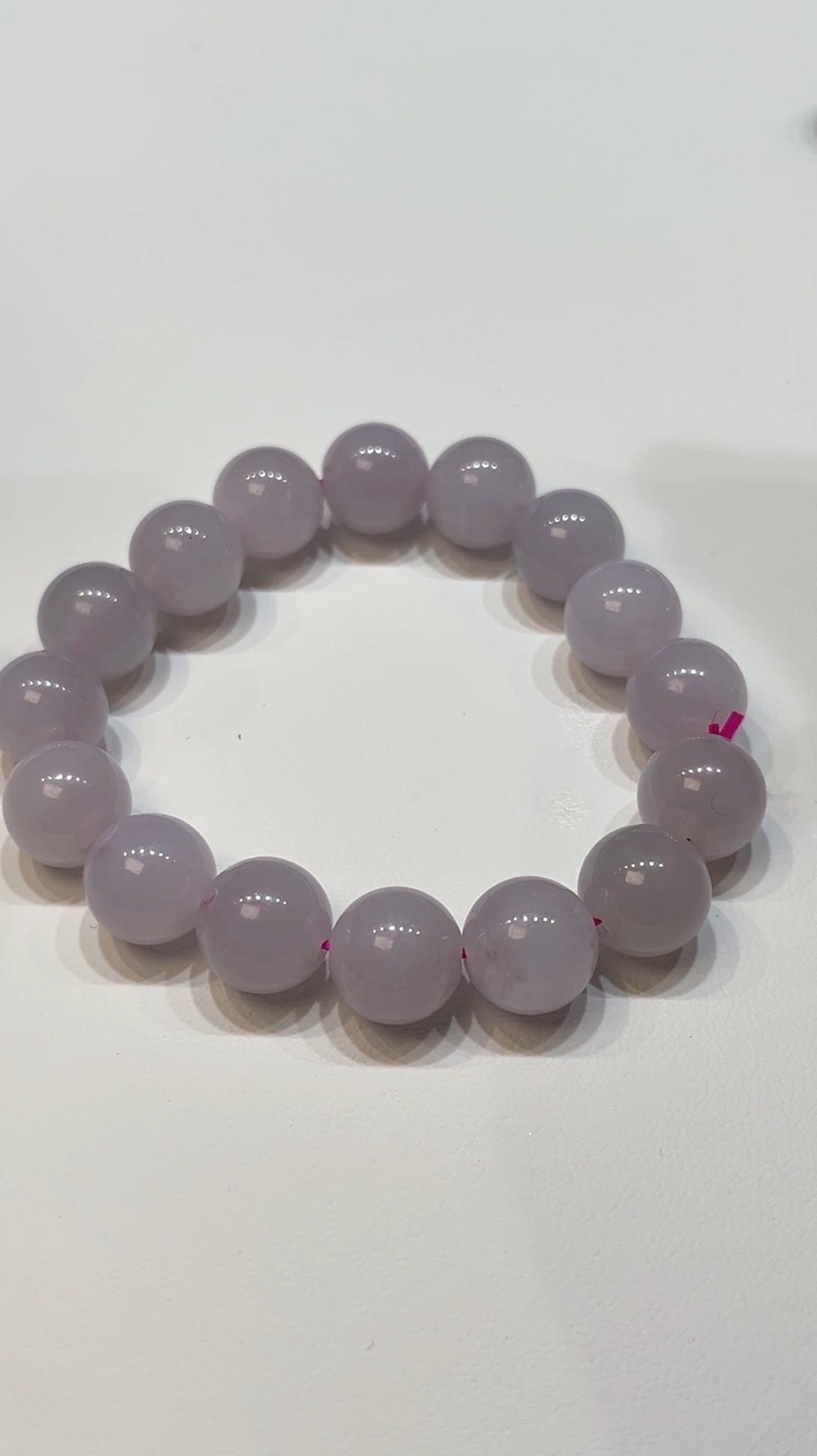 翡翠直播商品#186-女裝紫羅蘭圓珠翡翠手串 1 翡翠直播商品#186-紫羅蘭圓珠翡翠手串