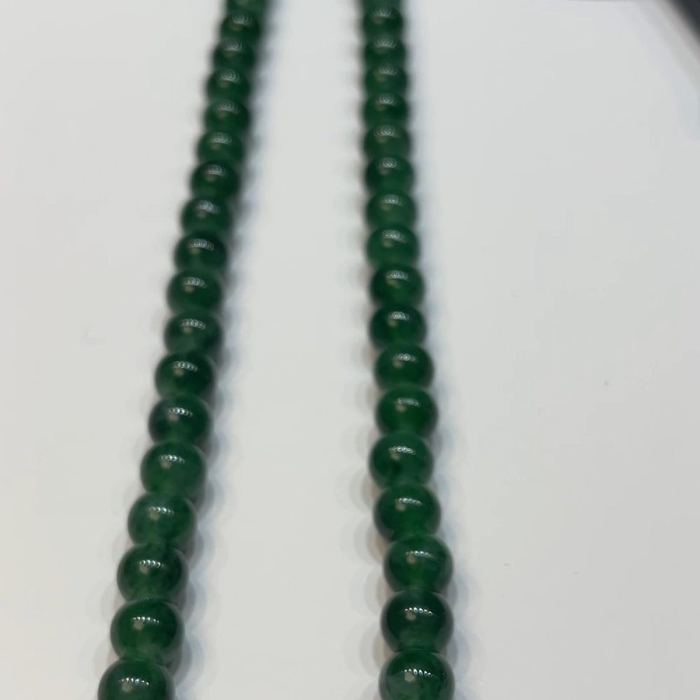 翡翠直播商品#190-扁珠翡翠項鏈