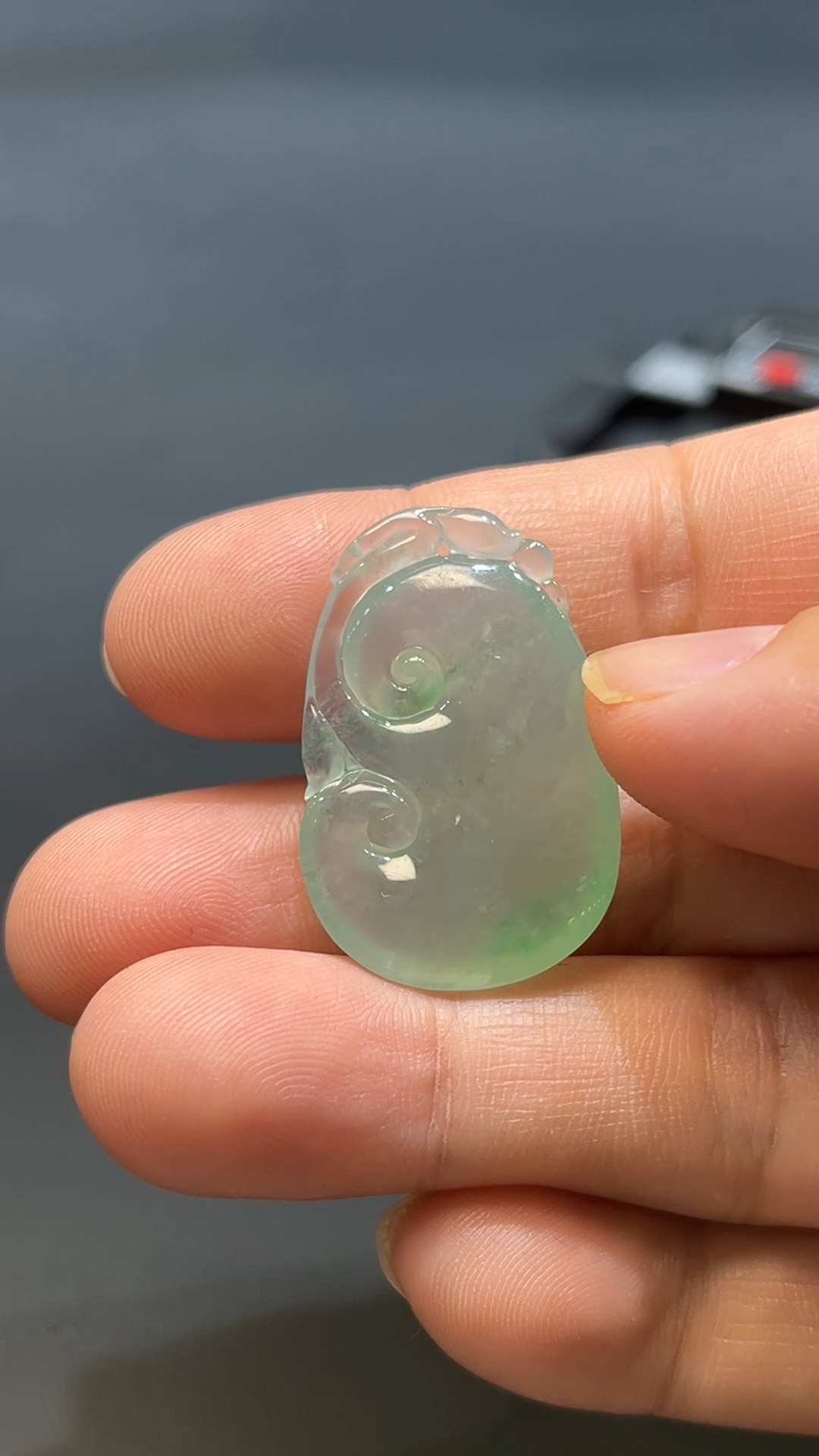 翡翠玉器天然A級翡翠如意吊墜 翡翠直播商品#243 4 翡翠玉器天然A級翡翠如意吊墜 翡翠直播商品#243 - Image 4