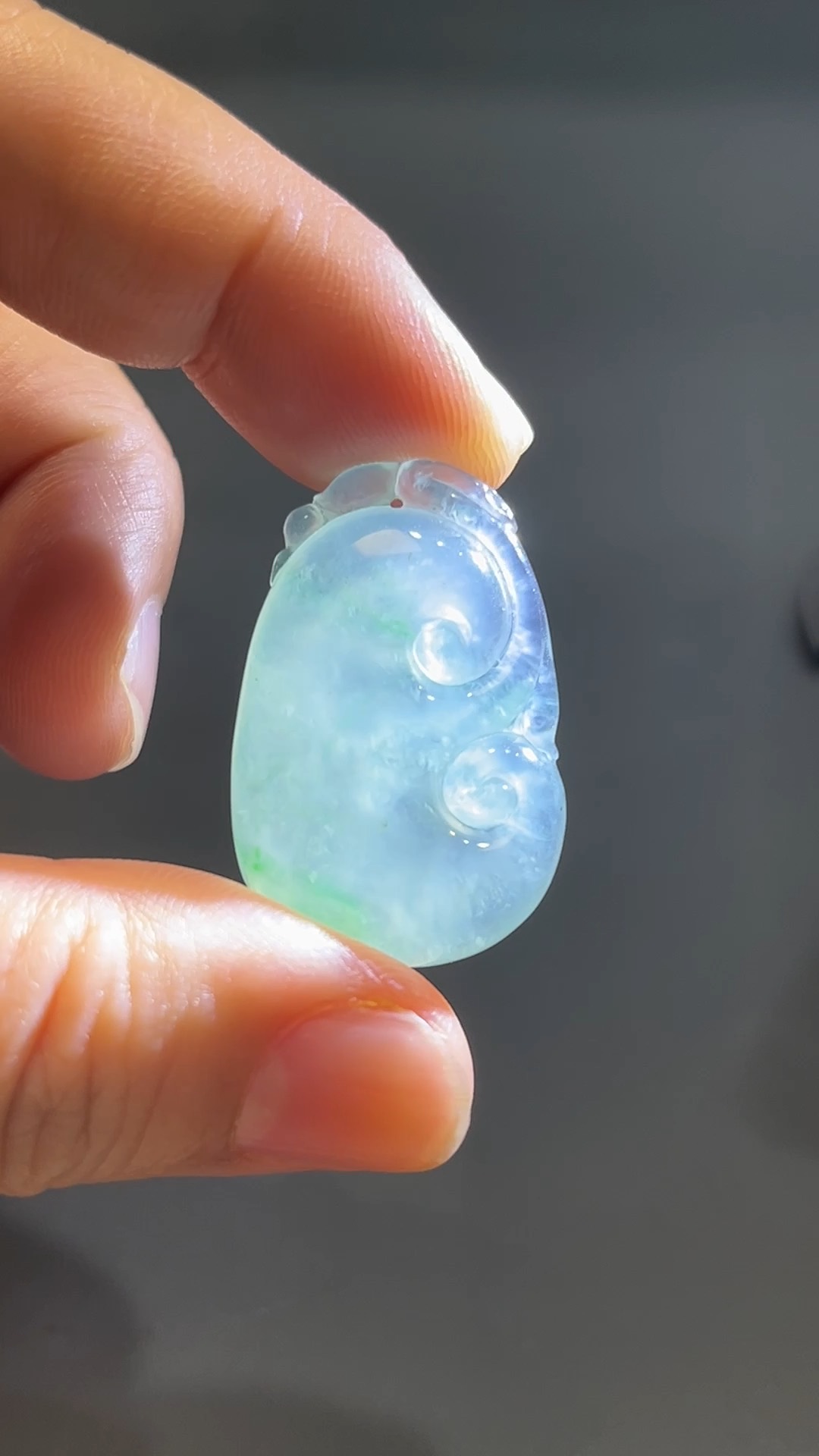 翡翠玉器天然A級翡翠如意吊墜 翡翠直播商品#243 8 翡翠玉器天然A級翡翠如意吊墜 翡翠直播商品#243 - Image 8