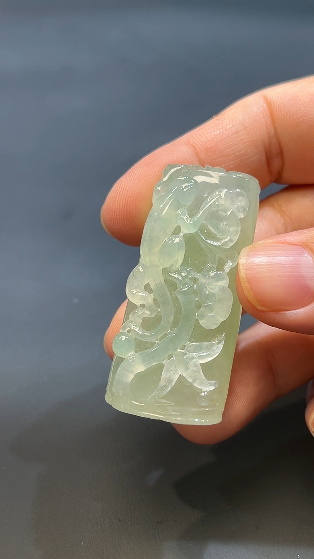 翡翠玉器天然A級翡翠喜意蜥蜴吊墜 翡翠直播#248 3 翡翠玉器天然A級翡翠喜意蜥蜴吊墜 翡翠直播#248 - Image 3