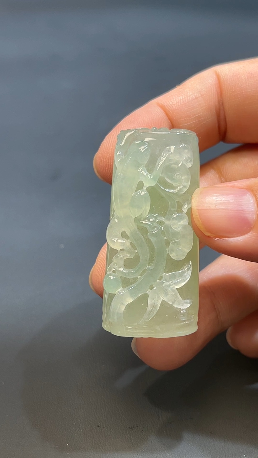 翡翠玉器天然A級翡翠喜意蜥蜴吊墜 翡翠直播#248 5 翡翠玉器天然A級翡翠喜意蜥蜴吊墜 翡翠直播#248 - Image 5