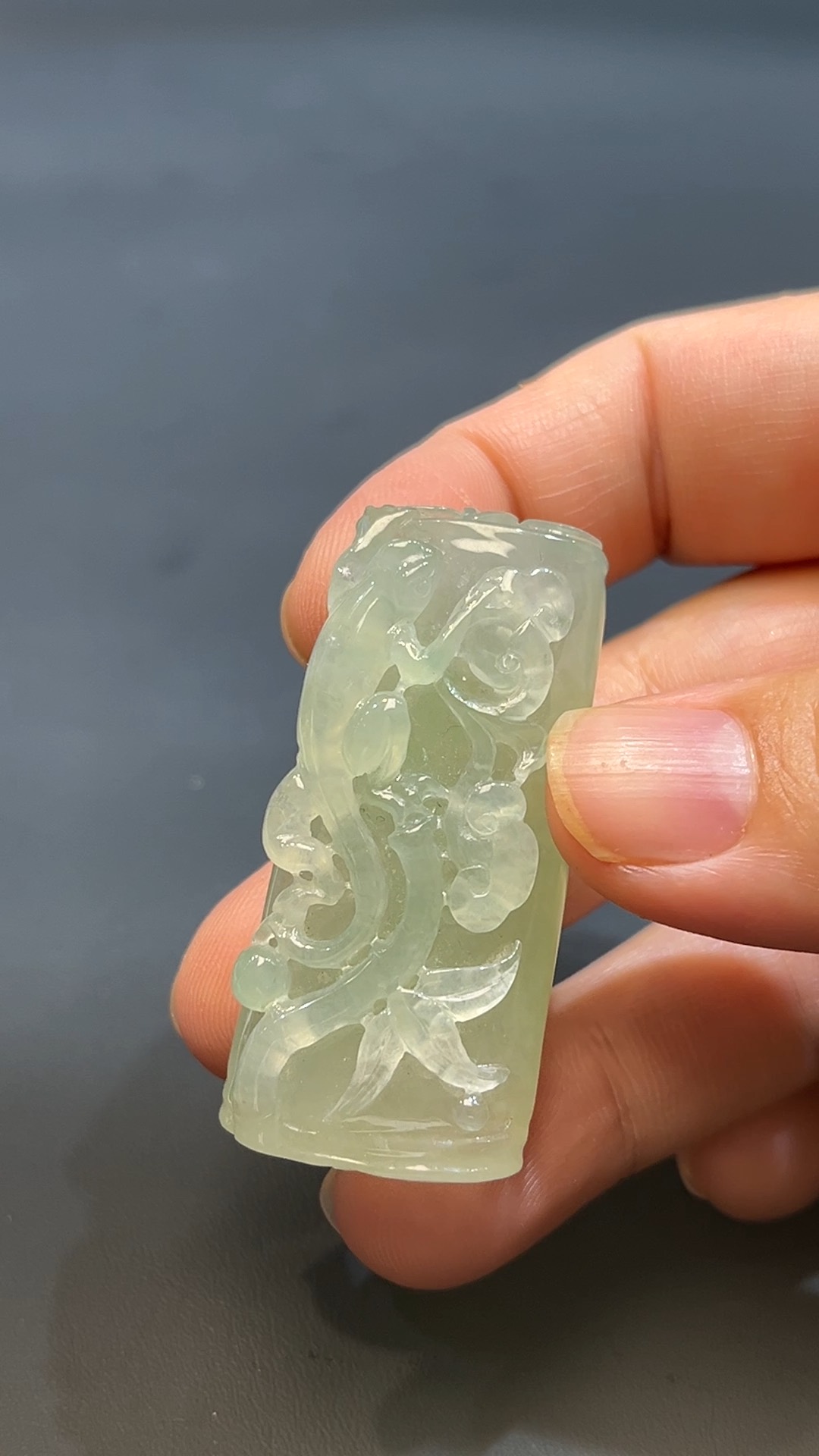 翡翠玉器天然A級翡翠喜意蜥蜴吊墜 翡翠直播#248 6 翡翠玉器天然A級翡翠喜意蜥蜴吊墜 翡翠直播#248 - Image 6