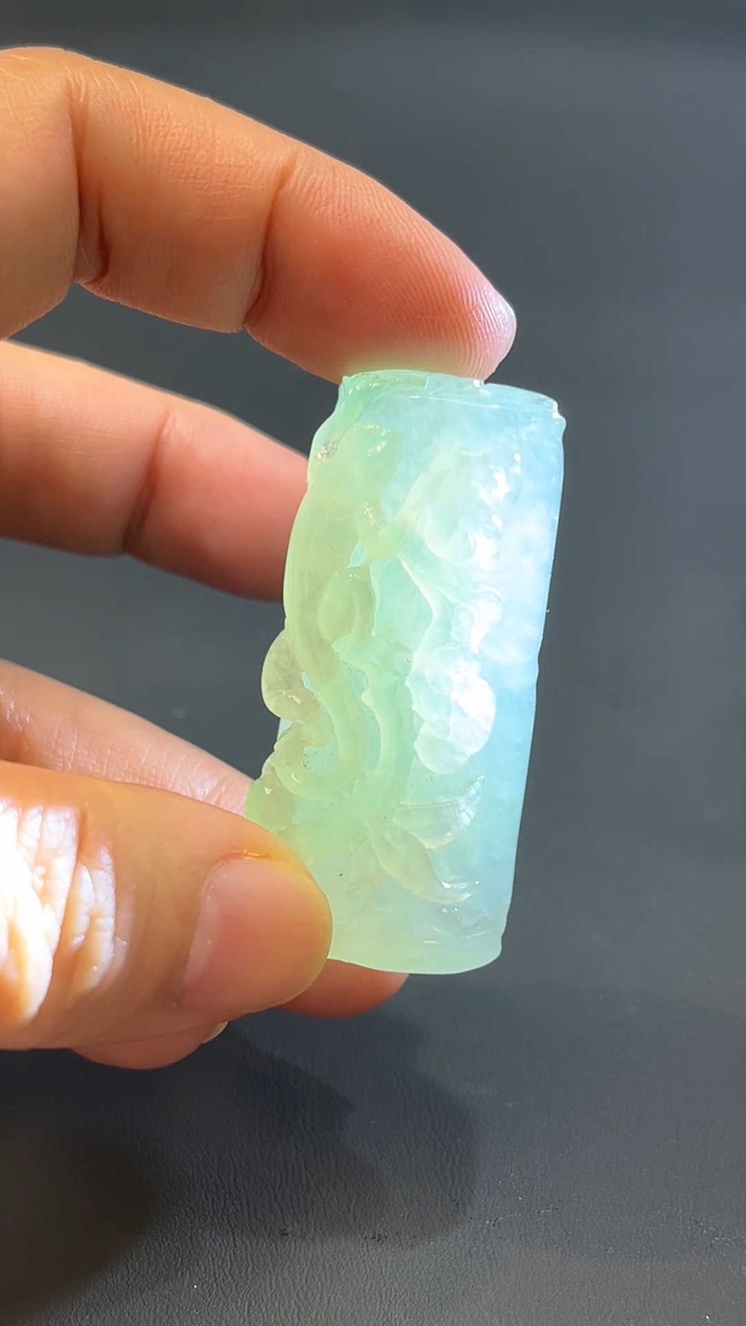 翡翠玉器天然A級翡翠喜意蜥蜴吊墜 翡翠直播#248 7 翡翠玉器天然A級翡翠喜意蜥蜴吊墜 翡翠直播#248 - Image 7