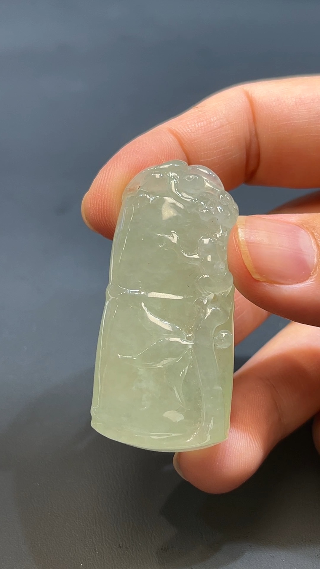 翡翠玉器天然A級翡翠竹節吊墜 翡翠直播#251 5 翡翠玉器天然A級翡翠竹節吊墜 翡翠直播#251 - Image 5