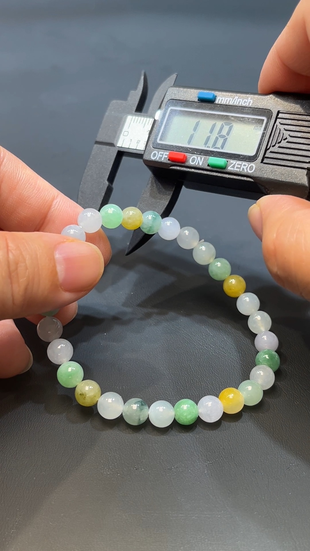 翡翠玉器天然A級翡翠多寶手串 翡翠直播#260 3 翡翠玉器天然A級翡翠多寶手串 翡翠直播#260 - Image 3