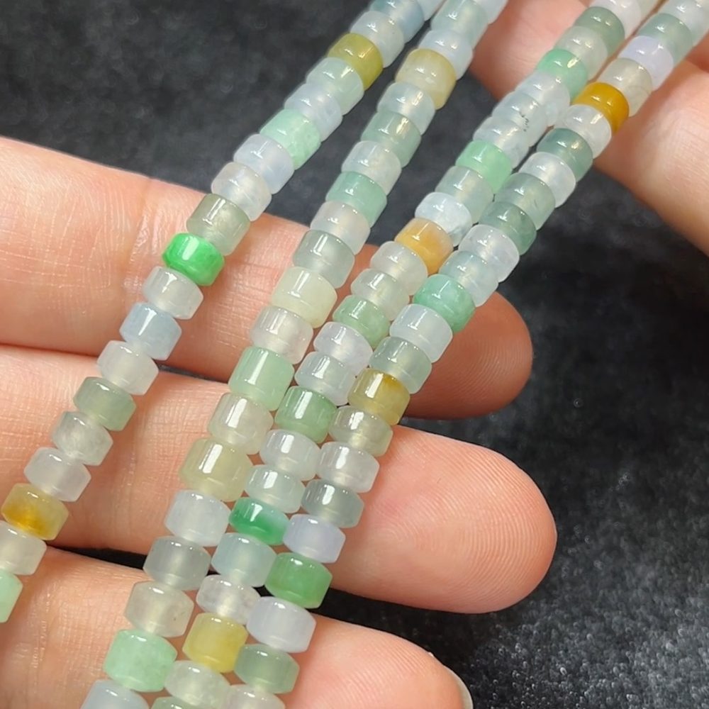 天然A級翡翠 項鏈 翡翠直播#268