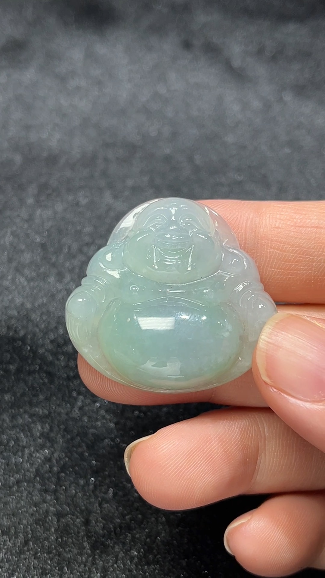 笑口常開|天然A級翡翠佛公吊墜 翡翠直播#290 8 笑口常開|天然A級翡翠佛公吊墜 翡翠直播#290 - Image 8