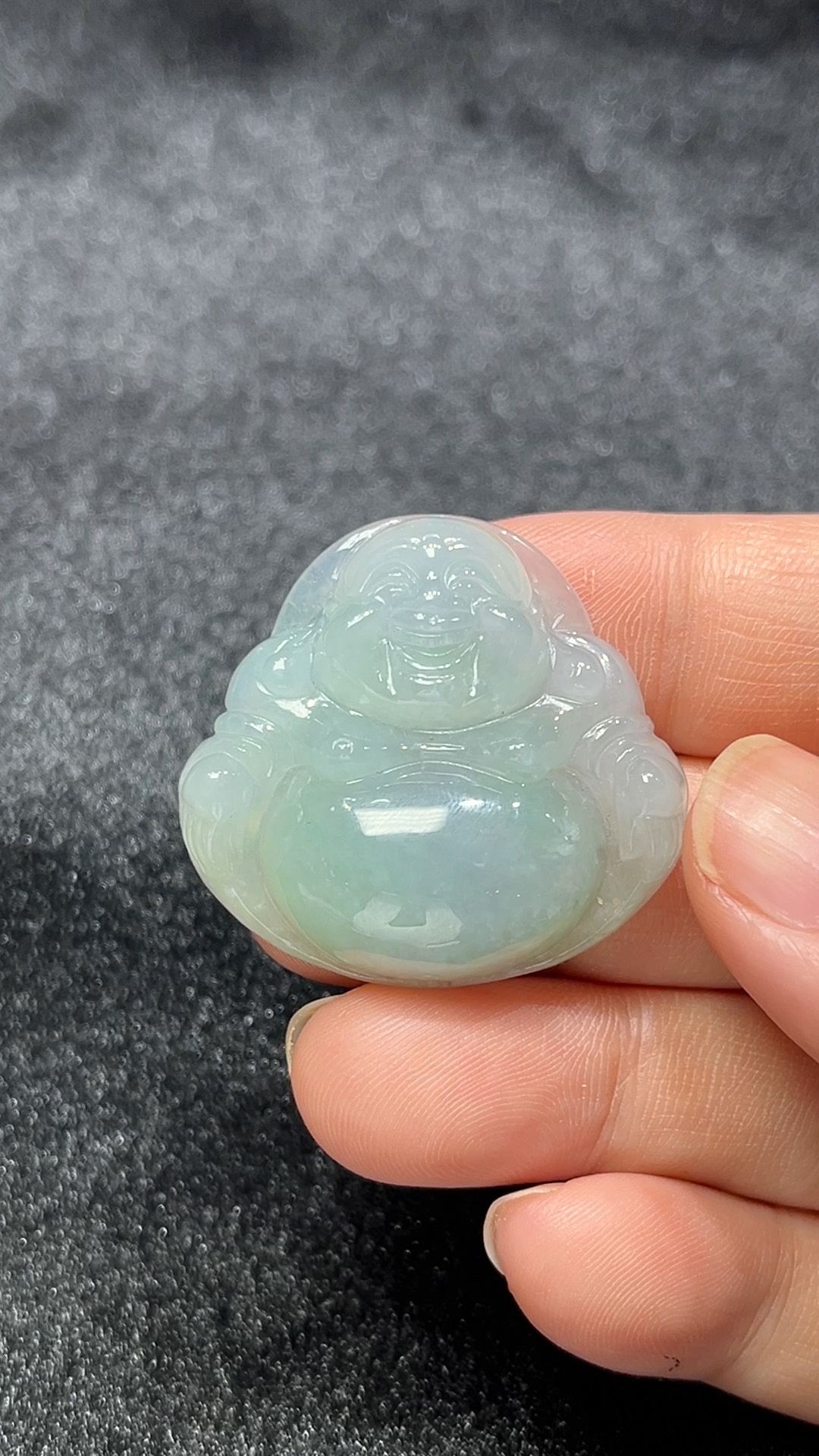 笑口常開|天然A級翡翠佛公吊墜 翡翠直播#290 1 笑口常開|天然A級翡翠佛公吊墜 翡翠直播#290