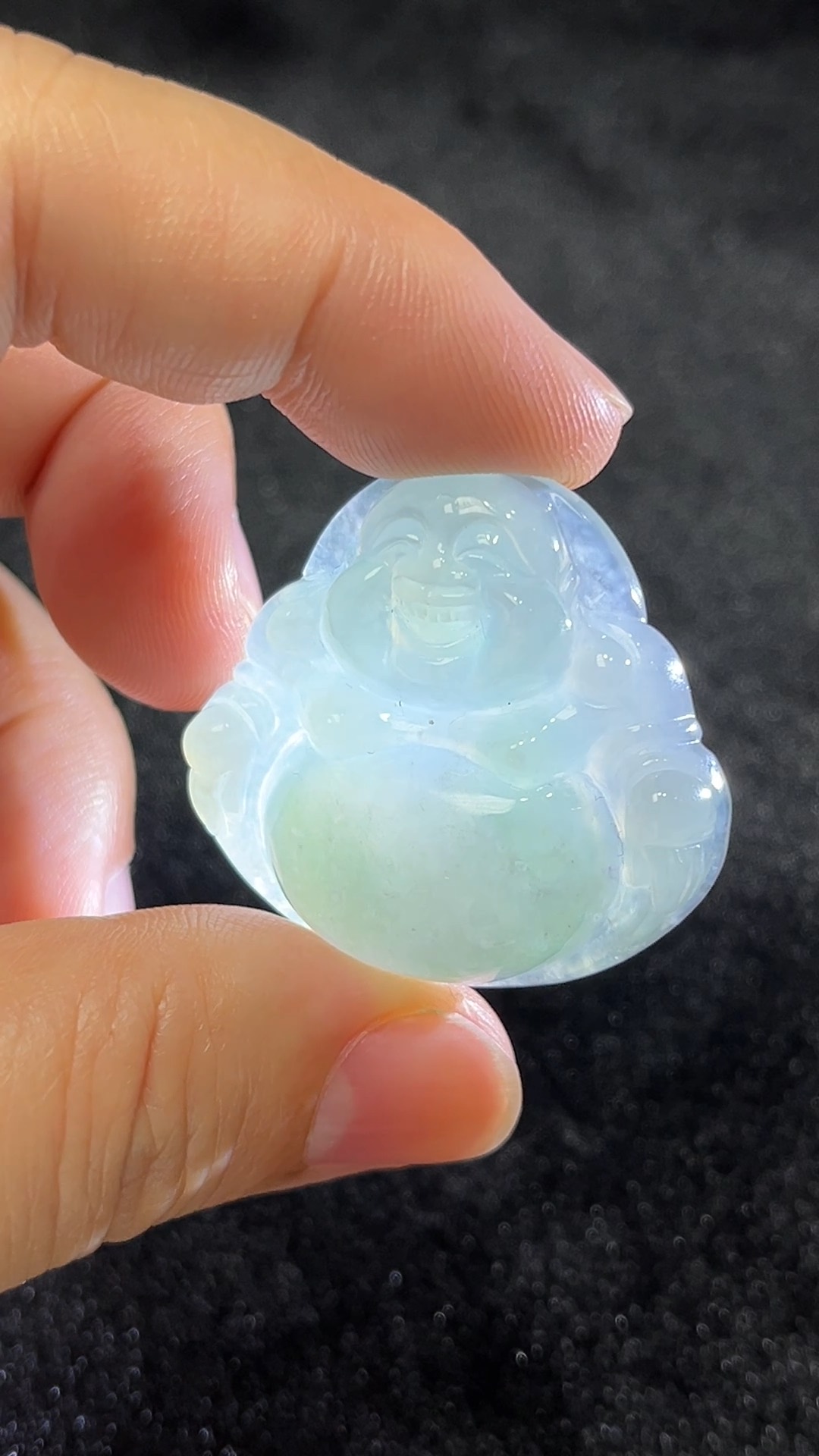 笑口常開|天然A級翡翠佛公吊墜 翡翠直播#290 10 笑口常開|天然A級翡翠佛公吊墜 翡翠直播#290 - Image 10