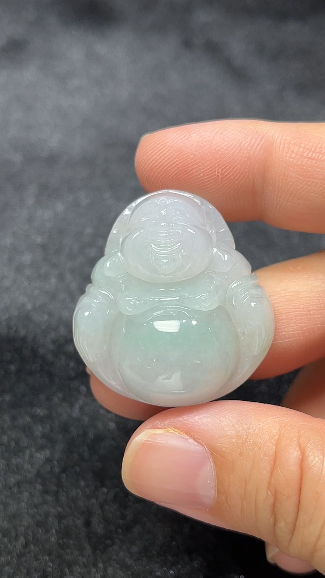 笑納百福|天然A級翡翠佛公吊墜 翡翠直播#291 2 笑納百福|天然A級翡翠佛公吊墜 翡翠直播#291 - Image 2
