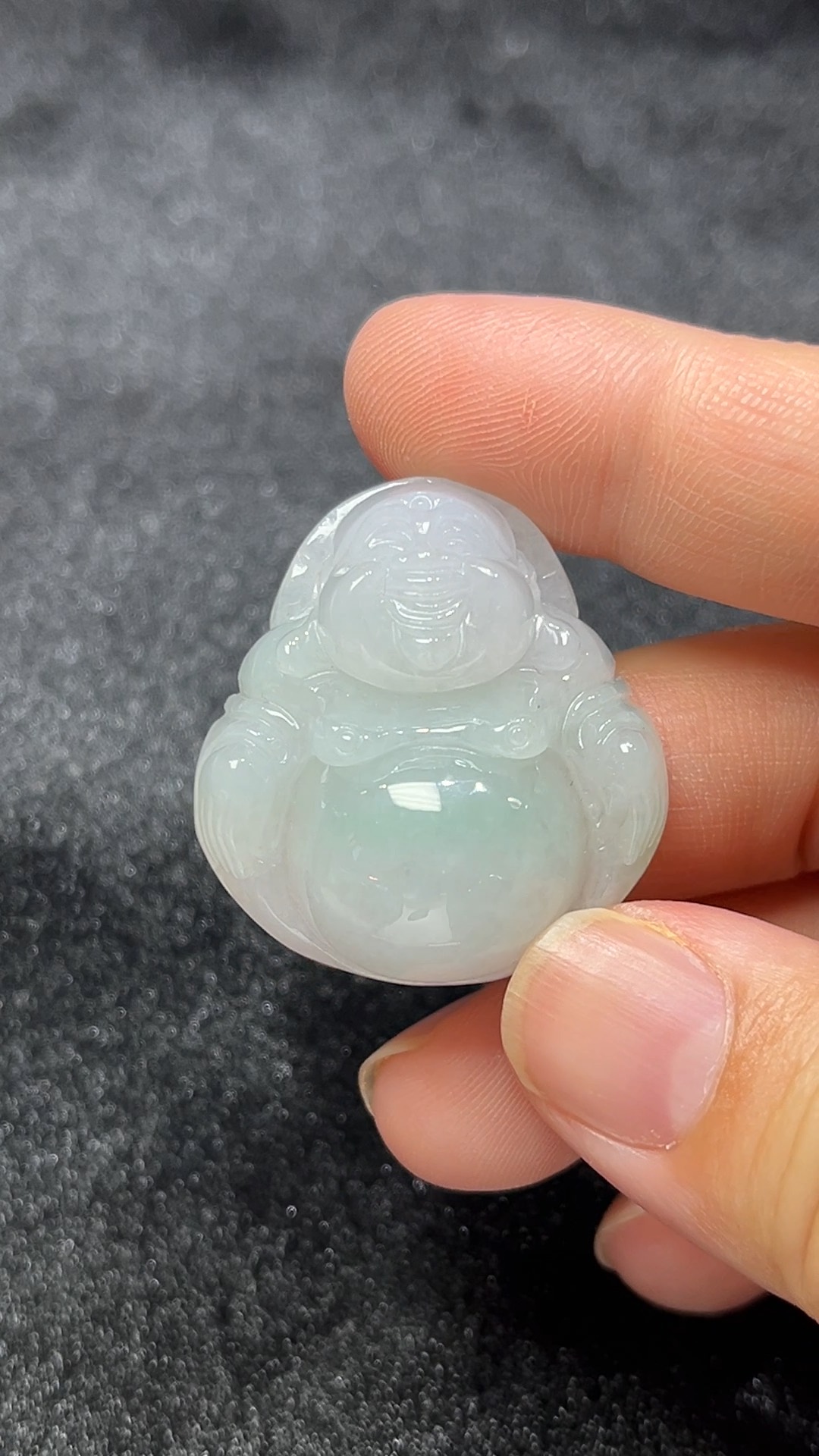 笑納百福|天然A級翡翠佛公吊墜 翡翠直播#291 9 笑納百福|天然A級翡翠佛公吊墜 翡翠直播#291 - Image 9