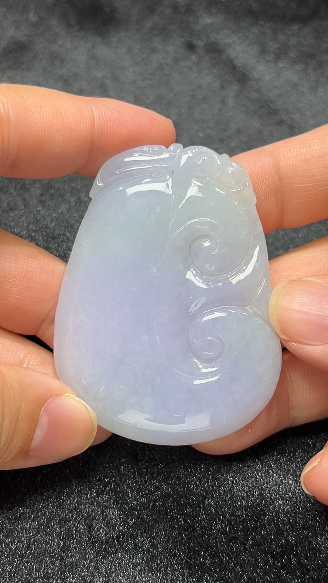 如意大器|天然A級春彩翡翠超大吊墜 翡翠直播#294 1 如意大器|天然A級春彩翡翠超大吊墜 翡翠直播#295