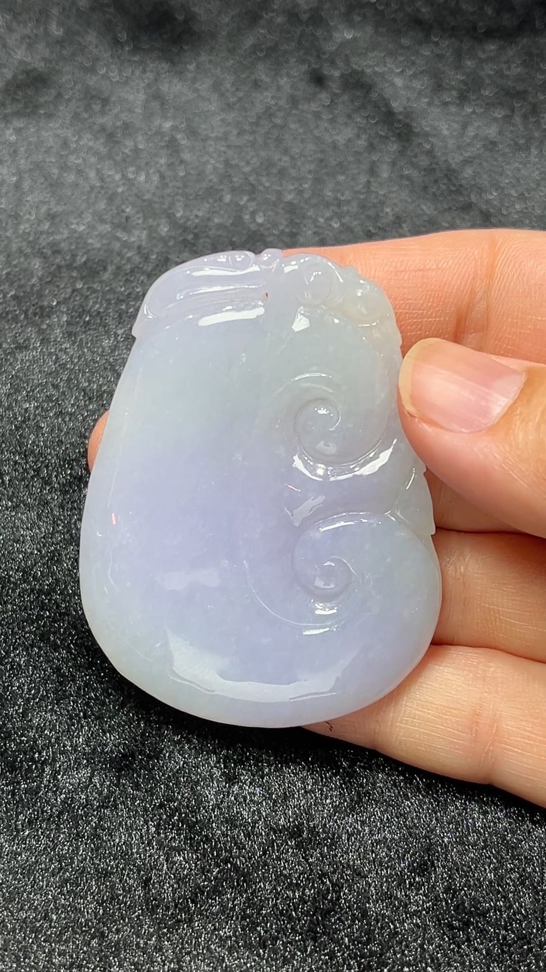 如意大器|天然A級春彩翡翠超大吊墜 翡翠直播#294 2 如意大器|天然A級春彩翡翠超大吊墜 翡翠直播#294 - Image 2