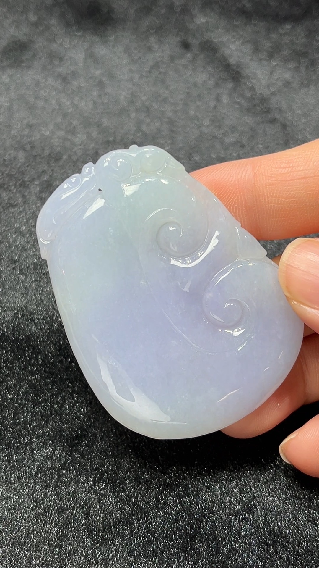 如意大器|天然A級春彩翡翠超大吊墜 翡翠直播#294 5 如意大器|天然A級春彩翡翠超大吊墜 翡翠直播#294 - Image 5