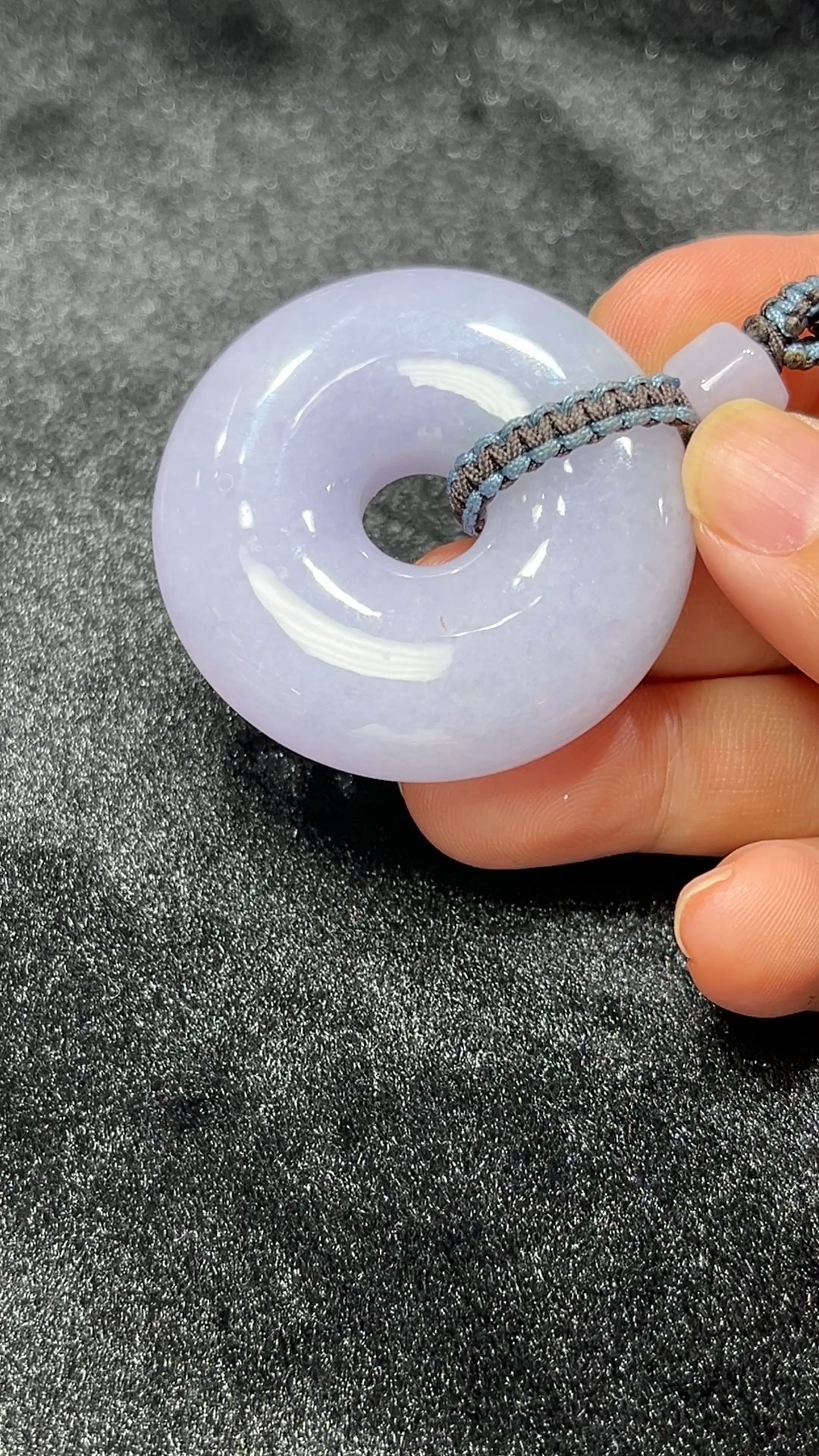 無事則福|直播專場紫羅蘭平安環翡翠吊墜 #295 3 無事則福|直播專場紫羅蘭平安環翡翠吊墜 #295 - Image 3