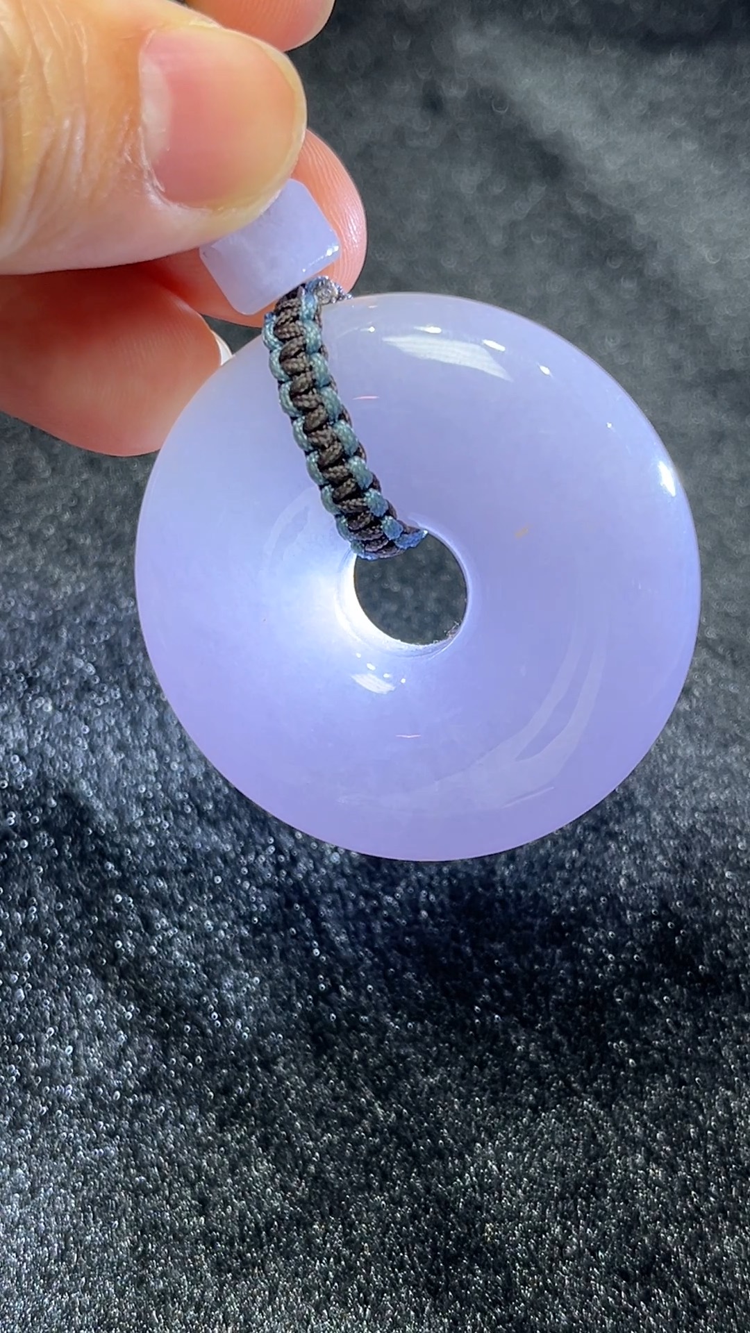 無事則福|直播專場紫羅蘭平安環翡翠吊墜 #295 6 無事則福|直播專場紫羅蘭平安環翡翠吊墜 #295 - Image 6