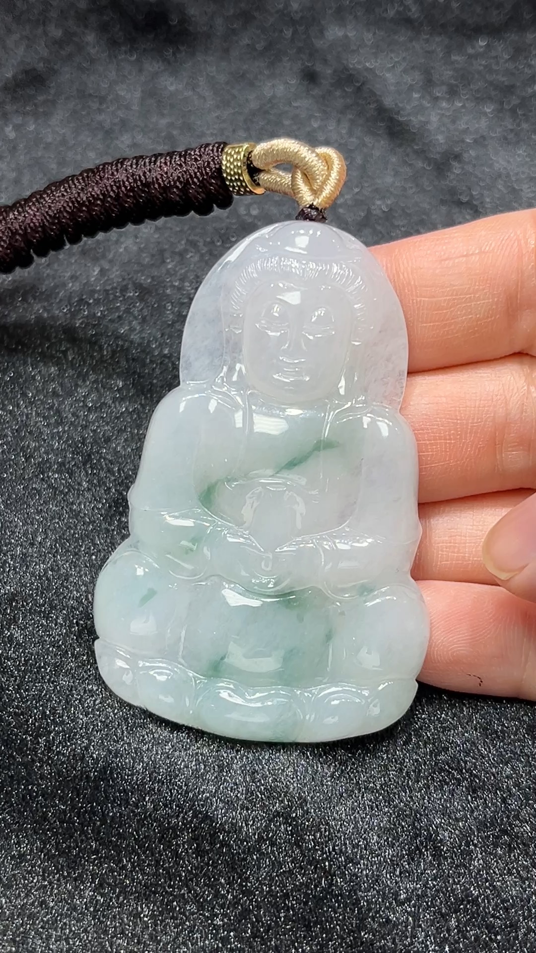 觀音庇佑|天然A級翡翠守護吊墜 翡翠直播#296 2 觀音庇佑|天然A級翡翠守護吊墜 翡翠直播#296 - Image 2