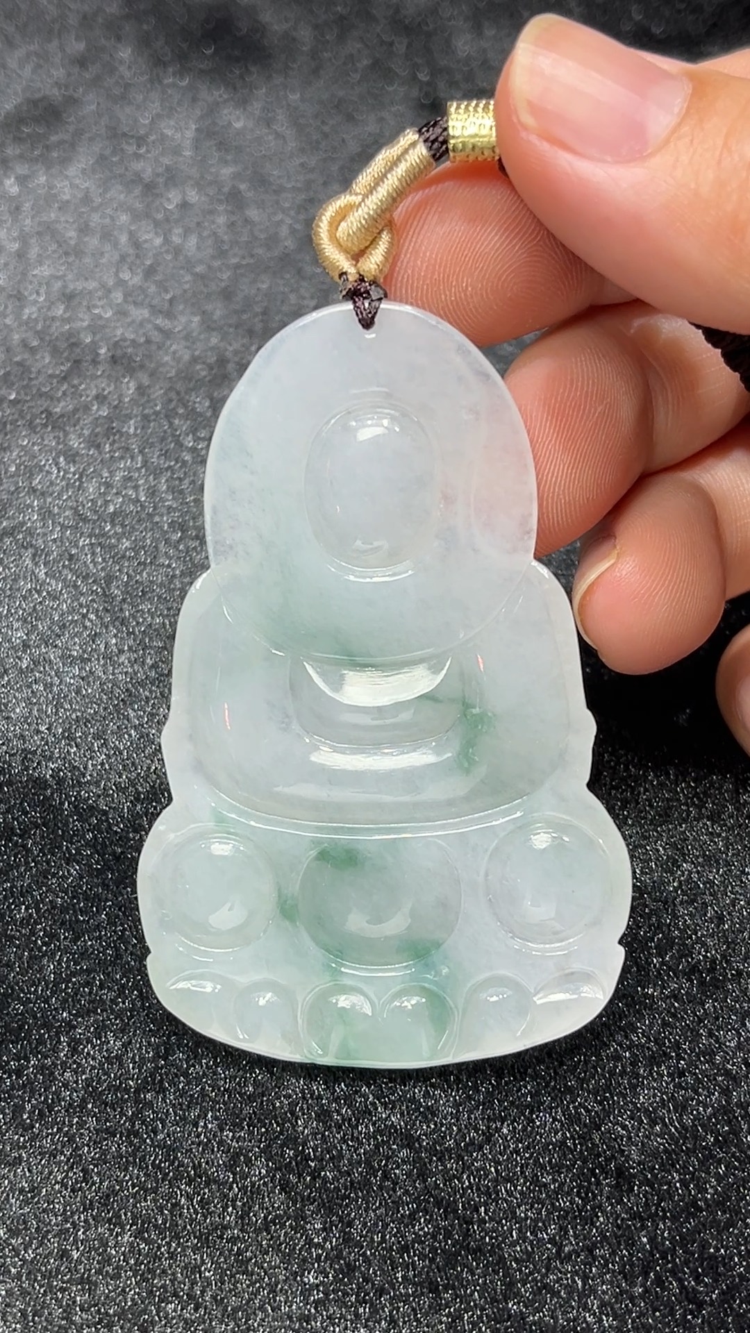 觀音庇佑|天然A級翡翠守護吊墜 翡翠直播#296 5 觀音庇佑|天然A級翡翠守護吊墜 翡翠直播#296 - Image 5