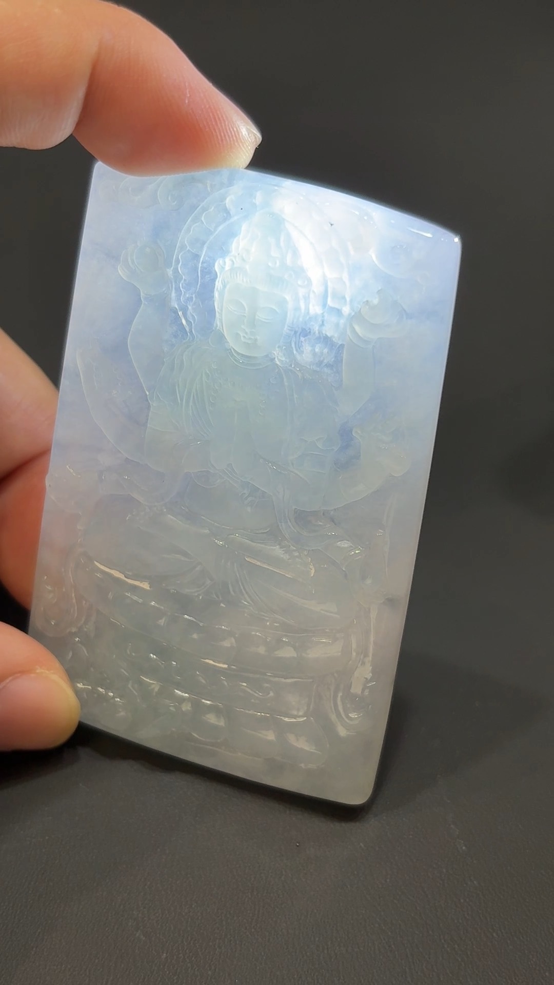 千願守護|天然A級翡翠千手觀音吊墜 #314 7 千願守護|天然A級翡翠千手觀音吊墜 #314 - Image 7