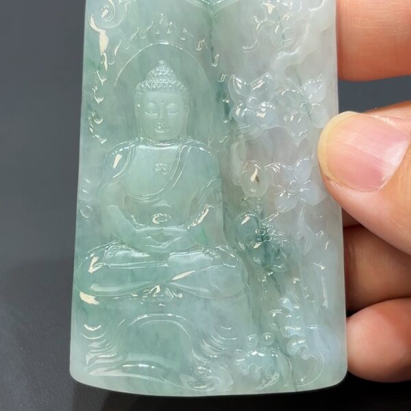 翡翠守護｜天然A級大日如來吊墜 #翡翠直播319