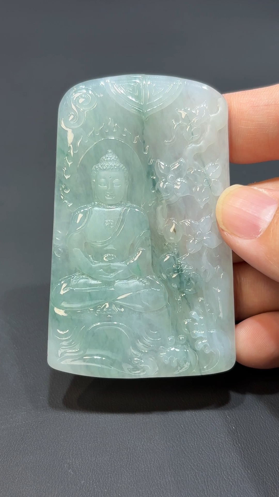 翡翠守護|天然A級大日如來吊墜 #翡翠直播319 1 翡翠守護|天然A級大日如來吊墜 #翡翠直播319