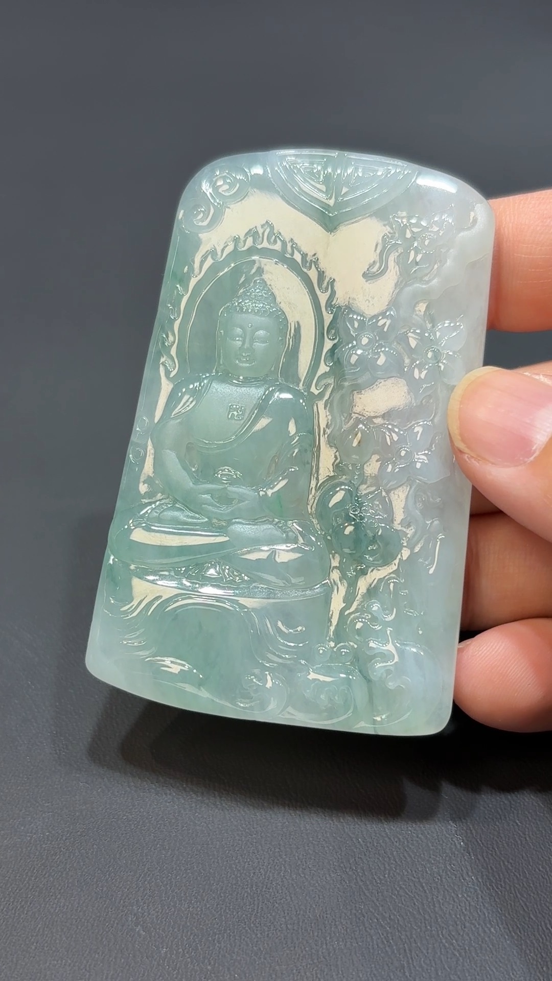 翡翠守護|天然A級大日如來吊墜 #翡翠直播319 2 翡翠守護|天然A級大日如來吊墜 #翡翠直播319 - Image 2