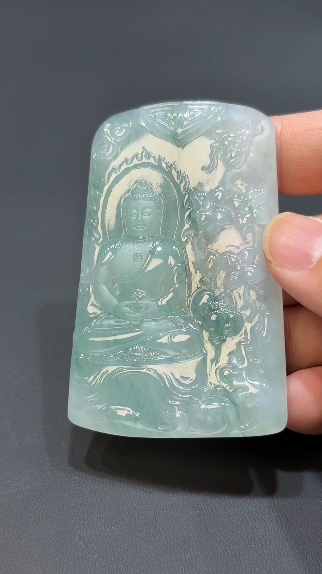 翡翠守護|天然A級大日如來吊墜 #翡翠直播319 4 翡翠守護|天然A級大日如來吊墜 #翡翠直播319 - Image 4