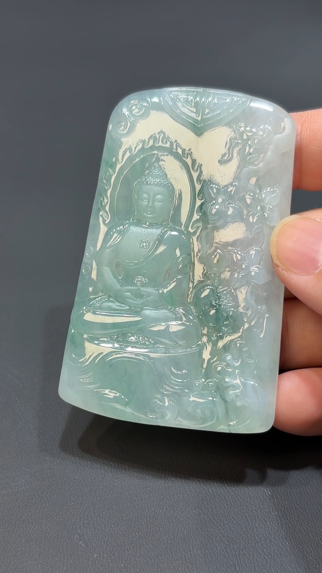 翡翠守護|天然A級大日如來吊墜 #翡翠直播319 5 翡翠守護|天然A級大日如來吊墜 #翡翠直播319 - Image 5