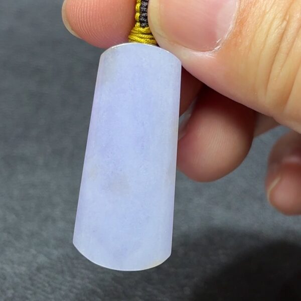 紫氣東來.無事有靈 天然翡翠無事牌 直播編號#335