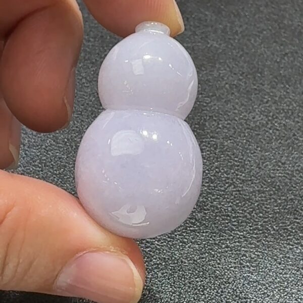 紫福凝韻．葫蘆納祥墜 翡翠吊墜 直播編號#340