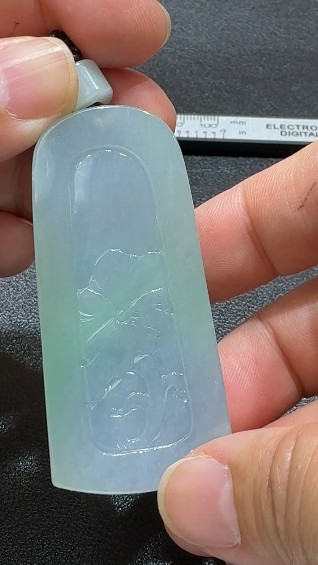 靈翠守慈・紫綠觀音之心 翡翠吊墜 直播編號#341 8 靈翠守慈・紫綠觀音之心 翡翠吊墜 直播編號#341 - Image 8