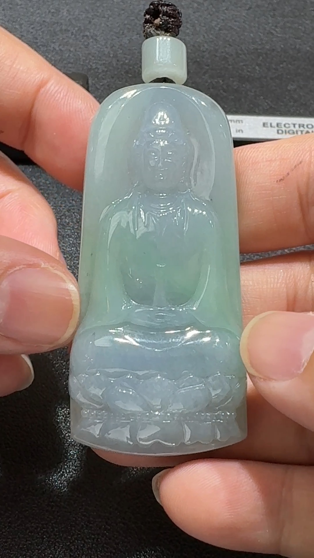 靈翠守慈・紫綠觀音之心 翡翠吊墜 直播編號#341 1 靈翠守慈・紫綠觀音之心 翡翠吊墜 直播編號#341