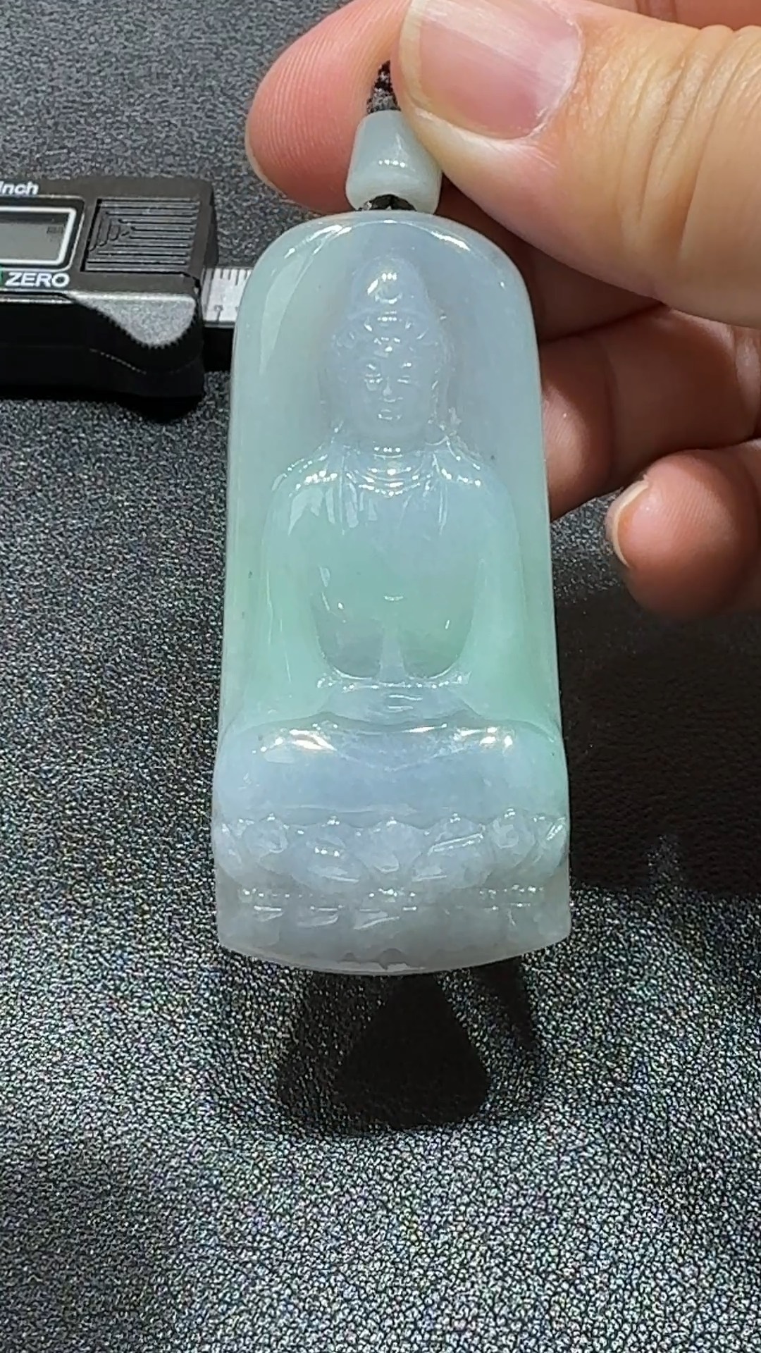 靈翠守慈・紫綠觀音之心 翡翠吊墜 直播編號#341 2 靈翠守慈・紫綠觀音之心 翡翠吊墜 直播編號#341 - Image 2