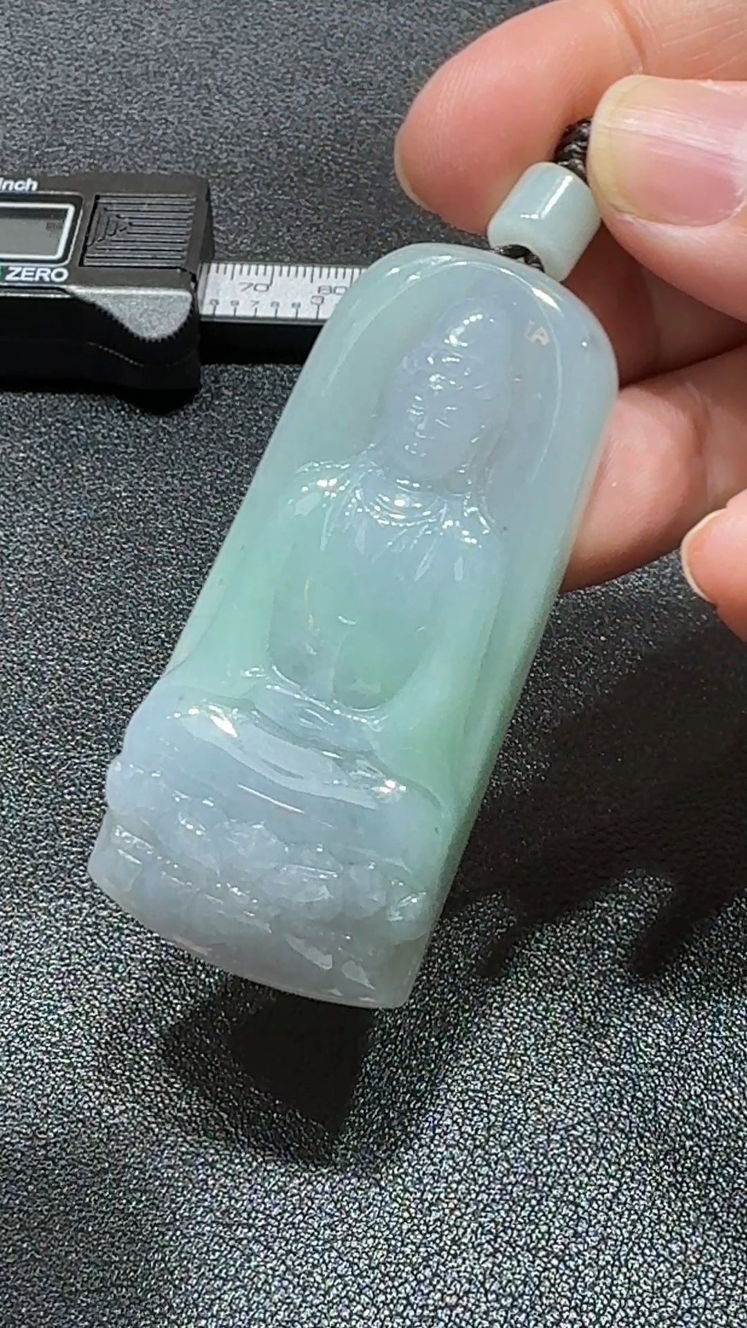 靈翠守慈・紫綠觀音之心 翡翠吊墜 直播編號#341 3 靈翠守慈・紫綠觀音之心 翡翠吊墜 直播編號#341 - Image 3