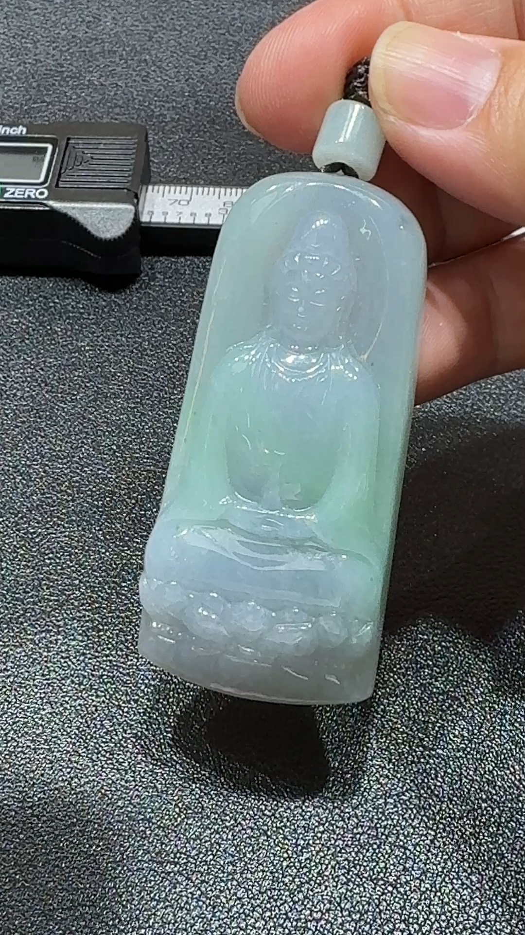 靈翠守慈・紫綠觀音之心 翡翠吊墜 直播編號#341 6 靈翠守慈・紫綠觀音之心 翡翠吊墜 直播編號#341 - Image 6