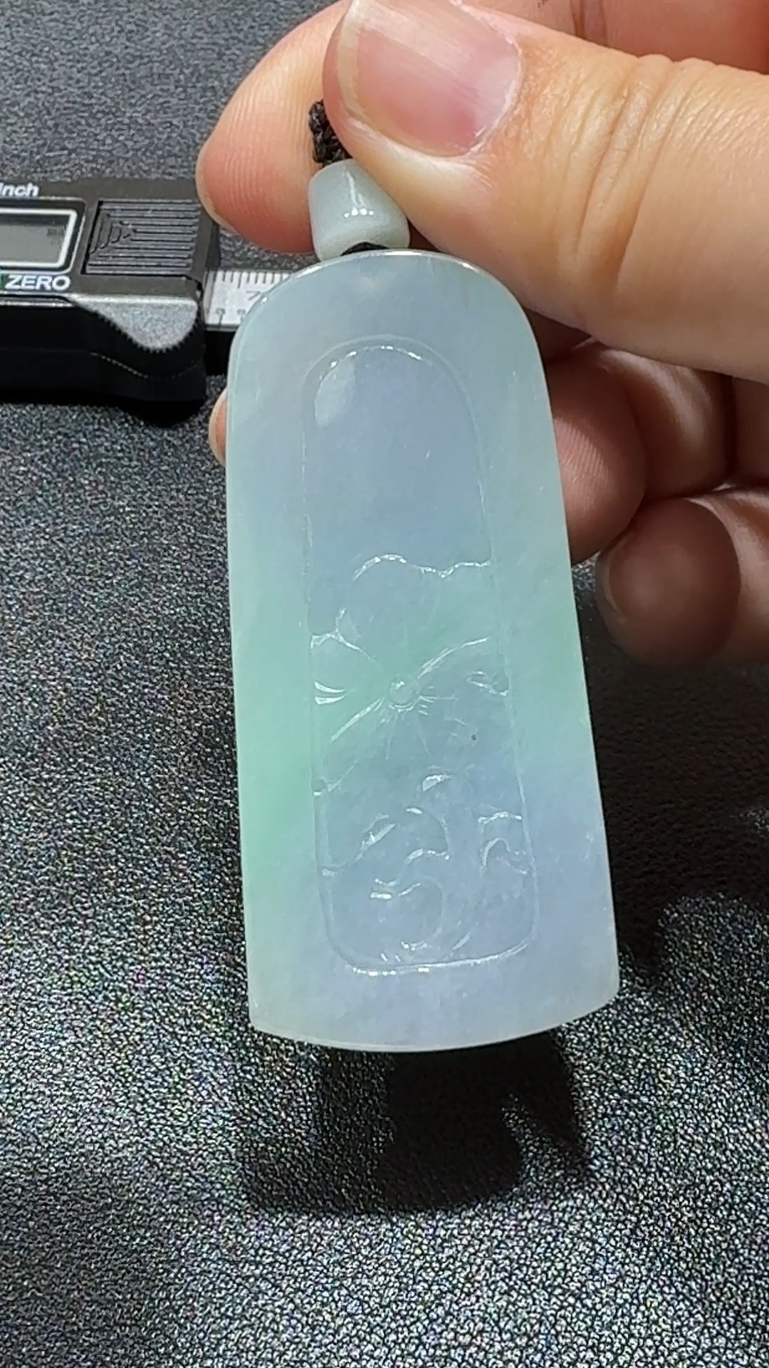 靈翠守慈・紫綠觀音之心 翡翠吊墜 直播編號#341 4 靈翠守慈・紫綠觀音之心 翡翠吊墜 直播編號#341 - Image 4