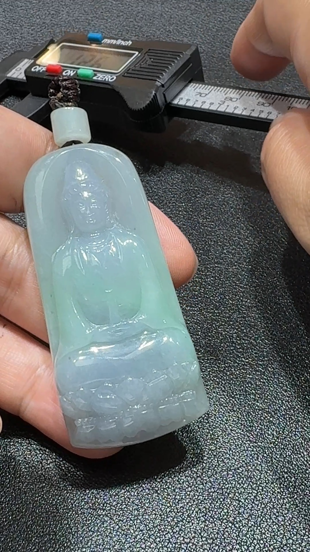 靈翠守慈・紫綠觀音之心 翡翠吊墜 直播編號#341 7 靈翠守慈・紫綠觀音之心 翡翠吊墜 直播編號#341 - Image 7