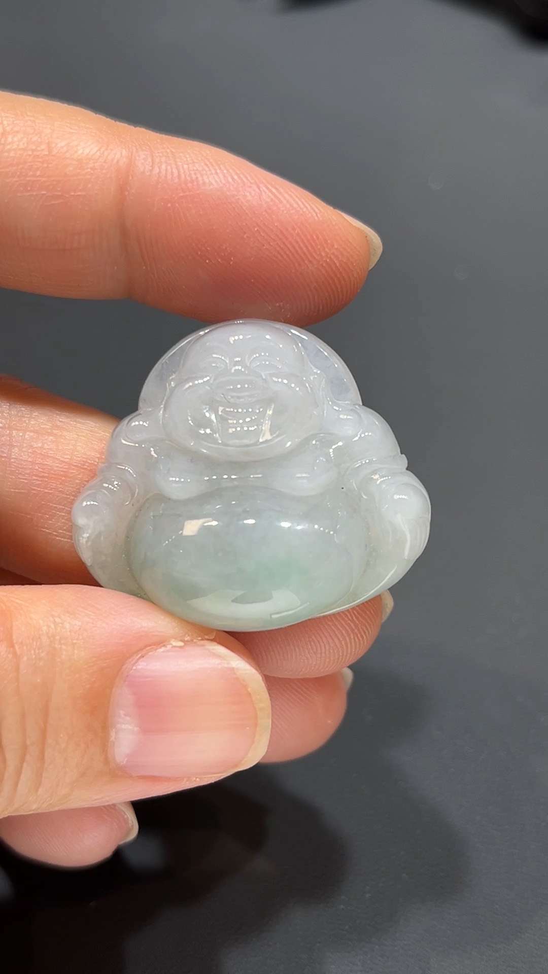 翡翠玉器精選 慈祥護佑・翡翠佛公吊墜 編號#364 5 翡翠玉器精選 慈祥護佑・翡翠佛公吊墜 編號#364 - Image 5