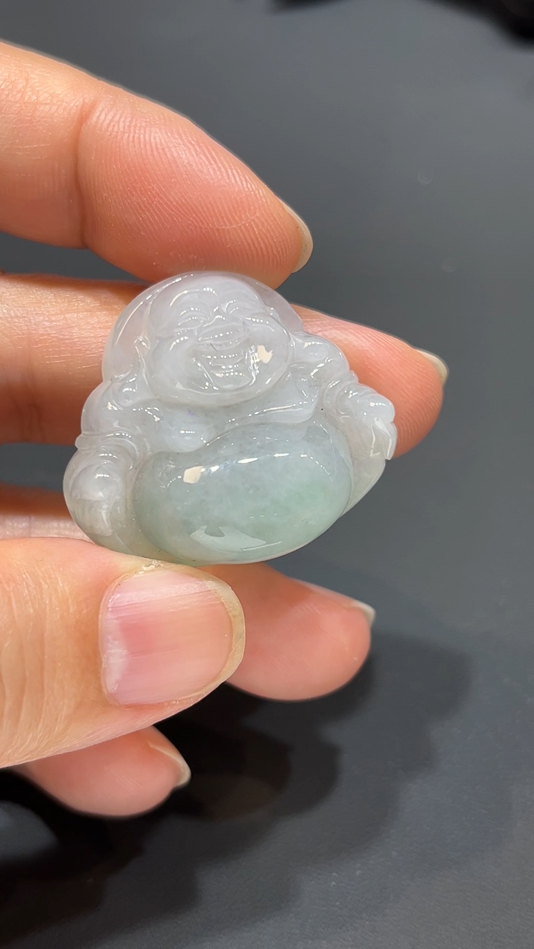 翡翠玉器精選 慈祥護佑・翡翠佛公吊墜 編號#364 6 翡翠玉器精選 慈祥護佑・翡翠佛公吊墜 編號#364 - Image 6